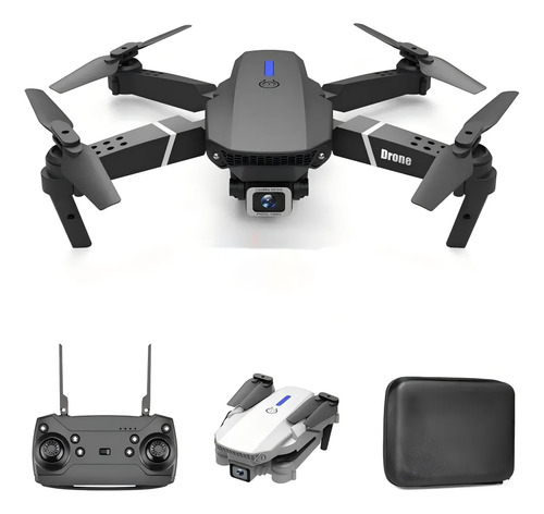 E88 Quadcopter Drone Dos Cámara 360p Altura Hold Rc Dron