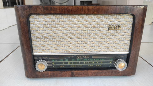 Radio Semp Antigo Usado Funcionando 