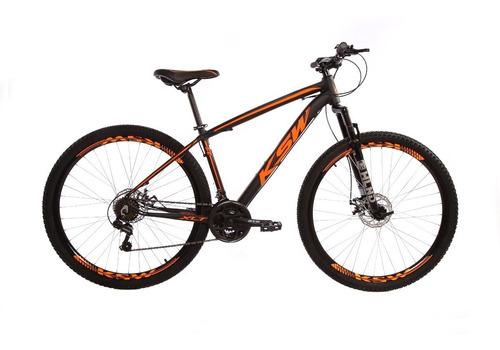 Bicicleta Ksw Aro 29 Alumínio 21v Disco Câmbios Shimano