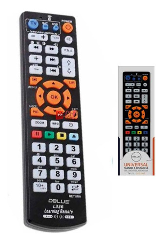 Control Remoto Tv Universal - Ps