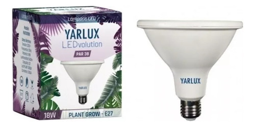 Lampara Led Grow Indoor Cultivo Crecimiento 18w Yarlux