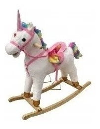 Caballo Ponny Unicornio Para Niñas Musical Juguete Montable