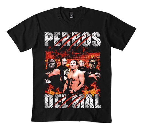 Playera Perros Del Mal Triple Aaa Rudos Vintage Retro