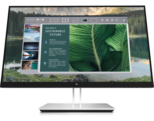 Monitor Hp E24 G4 - 24  - Full Hd - Hdmi - Displayport - Usb