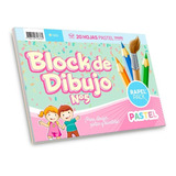 Block De Dibujo N° 5 Pastel X 20 H. Rapel Pack Igneo Color Pasteles Surtido