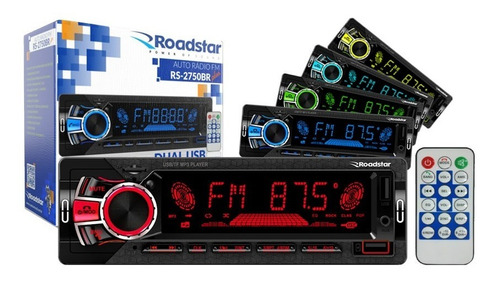 Toca Radio Bluetooth Fm Carro Mp3 Pen Automotivo Usb Sd Aux