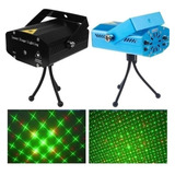 Kit 2 Mini Laser Projetor Holografico Iluminação C/6 Efeitos