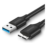 Cable Para Discos Rigido Usb 3.0 A Micro B 0.5m 5gbps Ugreen