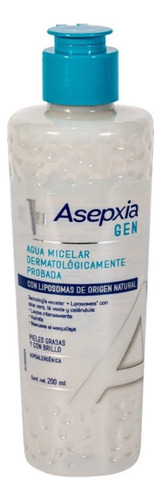 Asepxia Gen Agua Micelar Limpieza Piel Grasac/brillo 200ml