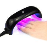 Mini Cabine Estufa Led Uv 9w Usb Secagem Esmalte Unha Gel