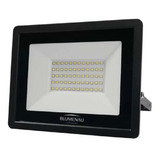 Refletor Led 50w 6500k Branco Frio Bivolt Ip65 Cor Da Carcaça Preto Cor Da Luz Branco-frio 100v/240v