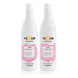 Kit Liss Yellow Shampoo + Acondicionador 500ml/cu Antifrizz
