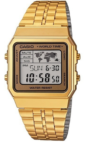 Reloj Casio Vintage A-500wga-9 Venta Oficial 24 Meses Gtia