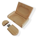 Pendrive De Madera 32 Gb Usb 2.0 Incluye Grabado Láser