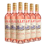 Caja De 6 Botellas Aperitivo Lillet Rosé
