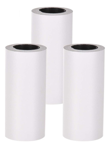 Rollo De Papel Térmico Autoadhesivo De 3 Rollos 57x30mm