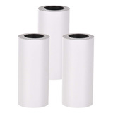 Rollo De Papel Térmico Autoadhesivo De 3 Rollos 57x30mm