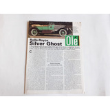 Revista Ole Supercars Desplegable Rolls Royce Silver Ghost