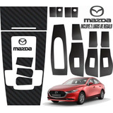 Sticker Protector De 4 Puertas Y Panel Central Mazda 3 2020