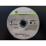 007 Quantum Of Solace Para Xbox 360 Original Solo Disco