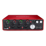 Interfaz De Audio Focusrite Scarlett 18i8 100v/240v 2.ª  Gen