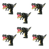 6pcs  Lolo Juguetes Dinosaurio Trigger T Rex ,con Sonido