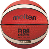 Balón De Baloncesto De Cuero Molten Bg-series, Aprobado Por 