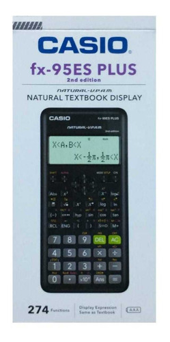 Calculadora Cientifica Casio Fx-95es Plus, 2da.ed. Obelisco.