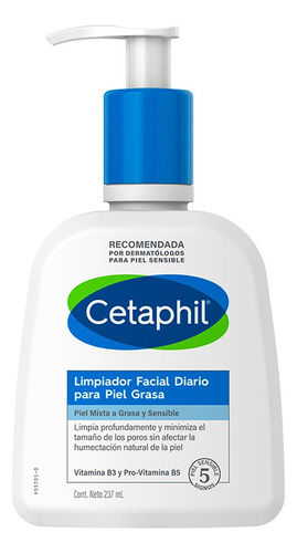 Loción Limpiadora Facial Pieles Grasas Y Sensibles 236 Ml.