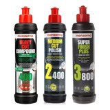 Kit Combo Menzerna 3 Pasos - Fg400 2400 3800 - 250ml