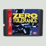 Jogo De Mega Drive , Zero Tolerance, Mega Drive , Sega