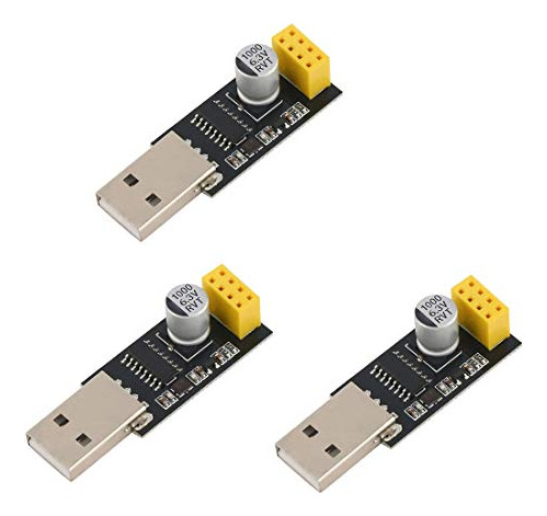 Adaptador Usb A Esp8266 Esp-01 Ttl - 3 Piezas