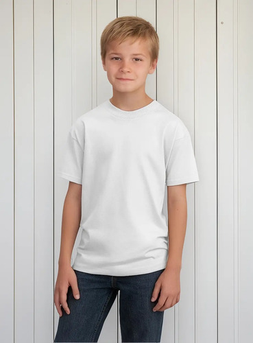 Playera Blanca Para Sublimar Adolescente