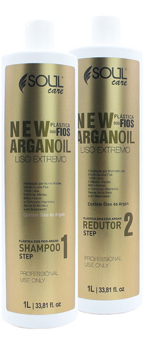 Progressiva Profissional Plástica Dos Fios Argan Soul Care 1