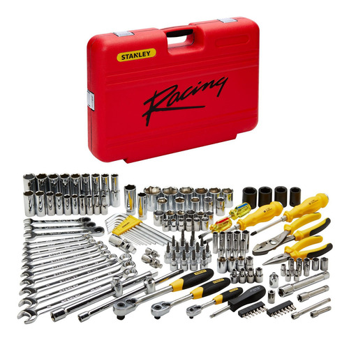 Juego De 150 Herramientas Mecanicas Racing Stanley R99-150la