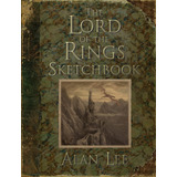 Libro Cuaderno De Bocetos El Señor De Los Anillos, En Inglés
