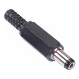 Ficha Plug Macho Hueco Dc 5.5 X 2.1 X 14mm 