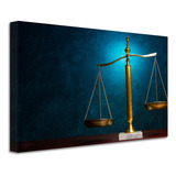 Cuadro Justicia Derecho Canvas Grueso Cly32 60x40