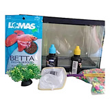 Pecera Equipada Para Betta Kit Betta 