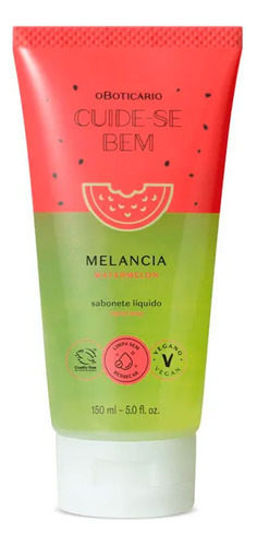 Sabonete Líquido Corporal Cuide-se Bem Feira Melancia 150ml