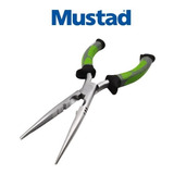 Pinza Mustad Mt117 8 Pulgadas Punta Recta Acero Inoxidable