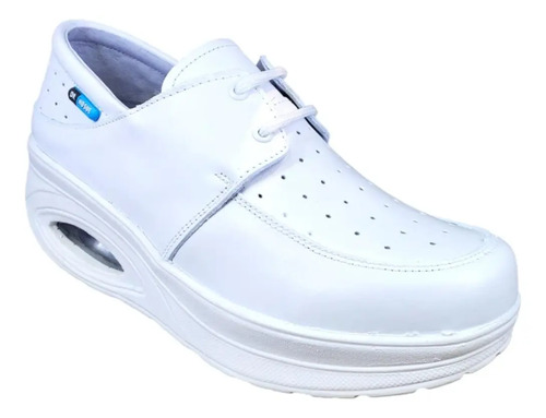  Zapatos Blanco Piel Antifatiga 1985 Enfermera,dentista,chef | Envío gratis