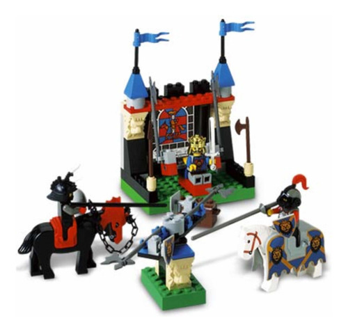 Lego 6095. Castle. Knights Kingdown. Royal Joust. Usado.
