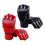 2 Pares De Guantes De Mma, Guantes De Lucha De Boxeo, Medio