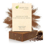 Aspen Kay Naturals Jabon Exfoliante De Cafe Y Avena, Ingredi