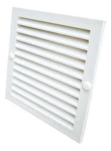 Grade De Ventilação 15x15cm Com Tela Branca Wdb Westaflex