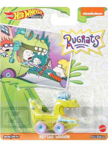  Hot Wheels Character Cars Auto Reptar Rugrats 1/64