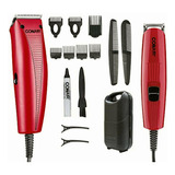 Conair Juego De Peluqueria Hct978es Rojo