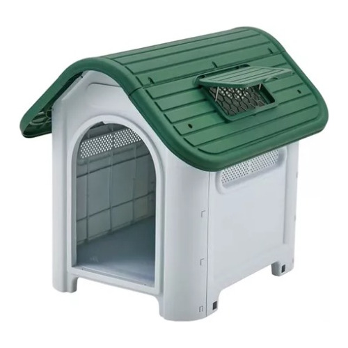 Casa Para Perro Mediano Térmica Plástico Resistente - 85cm