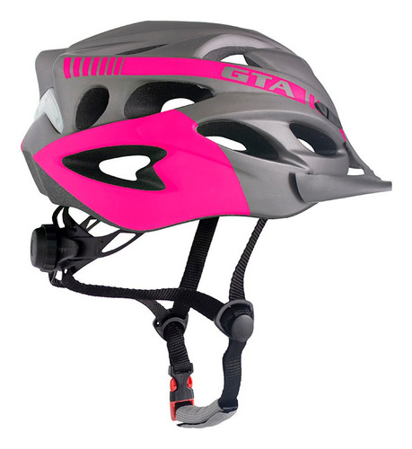 Capacete Gta Sinalizador Led Ciclismo Mtb Cores Linha Pro